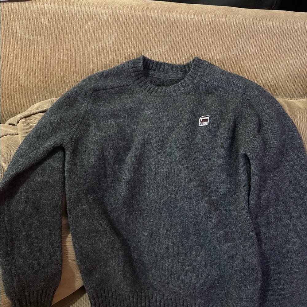 G-Star Dark Gray Crewneck Sweater